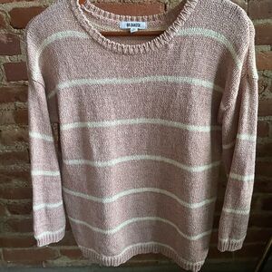 BB Dakota 3/4 sleeve cotton blend sweater